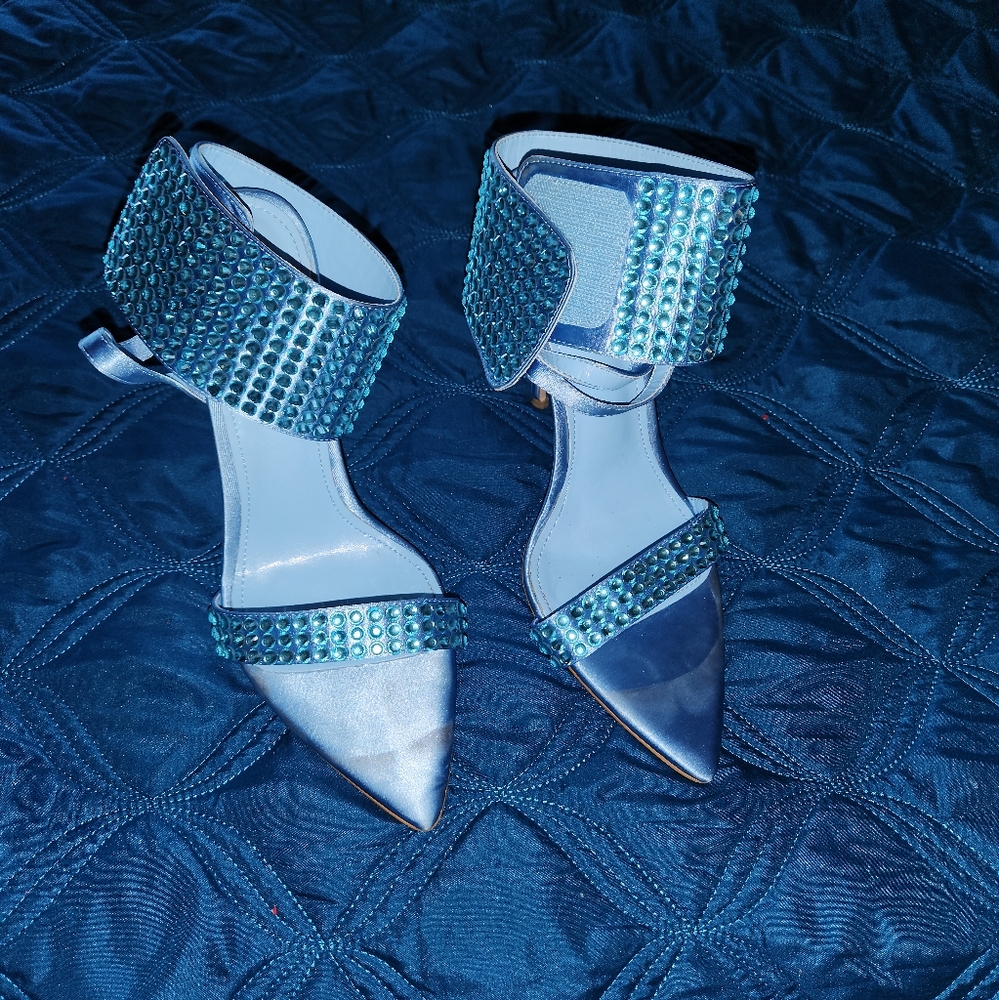 Studde Ankle Heels